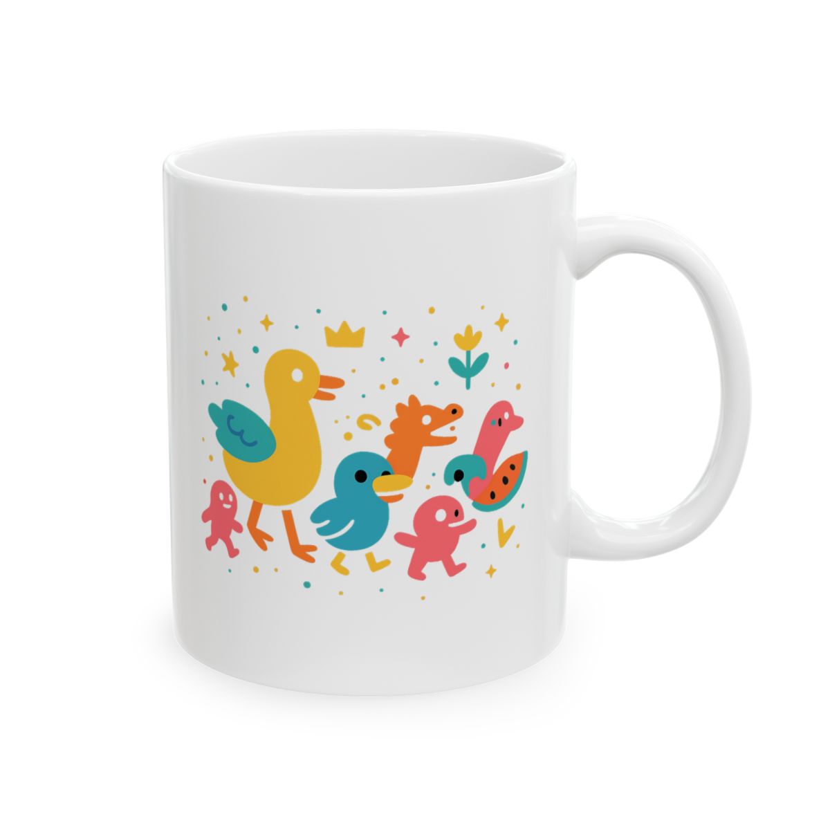 Funny Animated Kurzgesagt – In a Nutshell Duck _ Friends Gift Lover Scientific