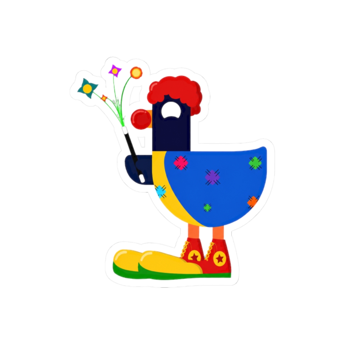 Kurzgesagt Clown Bird