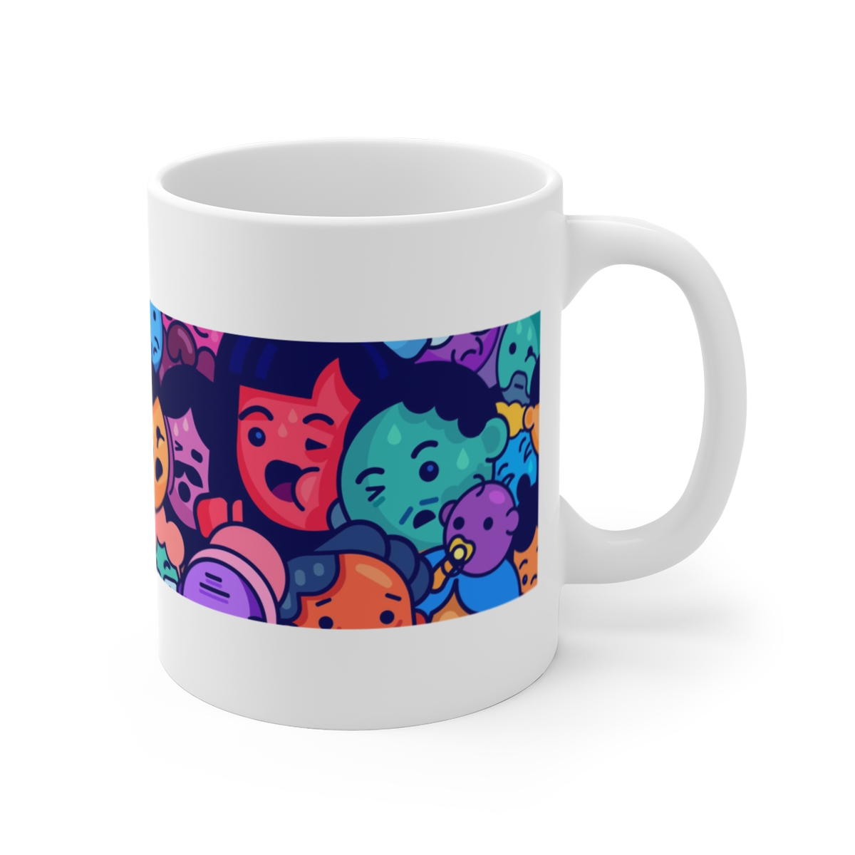 Kurzgesagt White Mug #2